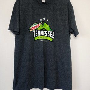Vintage MOUNTAIN DEW Official Mountain Dew The Tennessee Original T-Shirt Rare